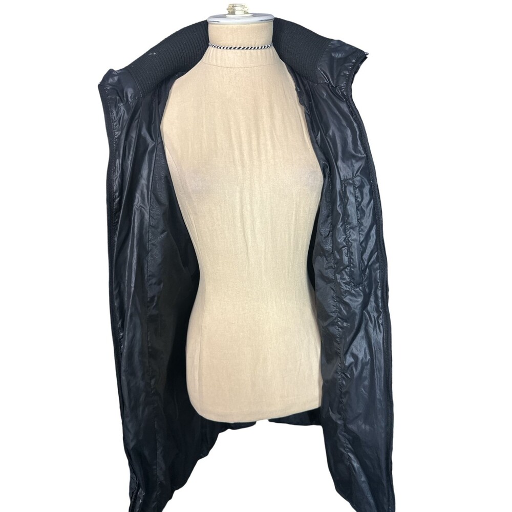 UGG WOMEN PUFFER LONG PARKA JACKET COAT 80/20 Down Black Size Small - Picture 4 of 5
